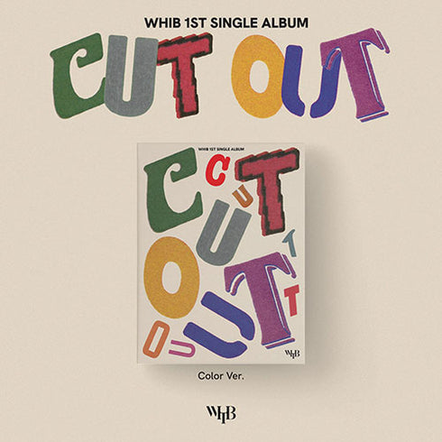 WHIB 1ST SINGLE ALBUM - CUT-OUT + APPLEMUSIC PHOTOCARD